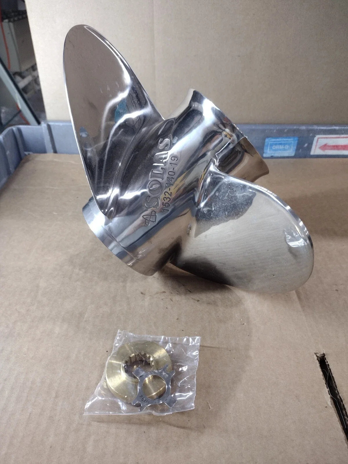 Solas 3 Blade 14 X 19P Propeller for Saturn (1532-140-19)