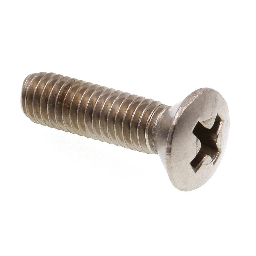 25 Pack Oval Head Phillips Machine Screws #10-32 for Various Applications