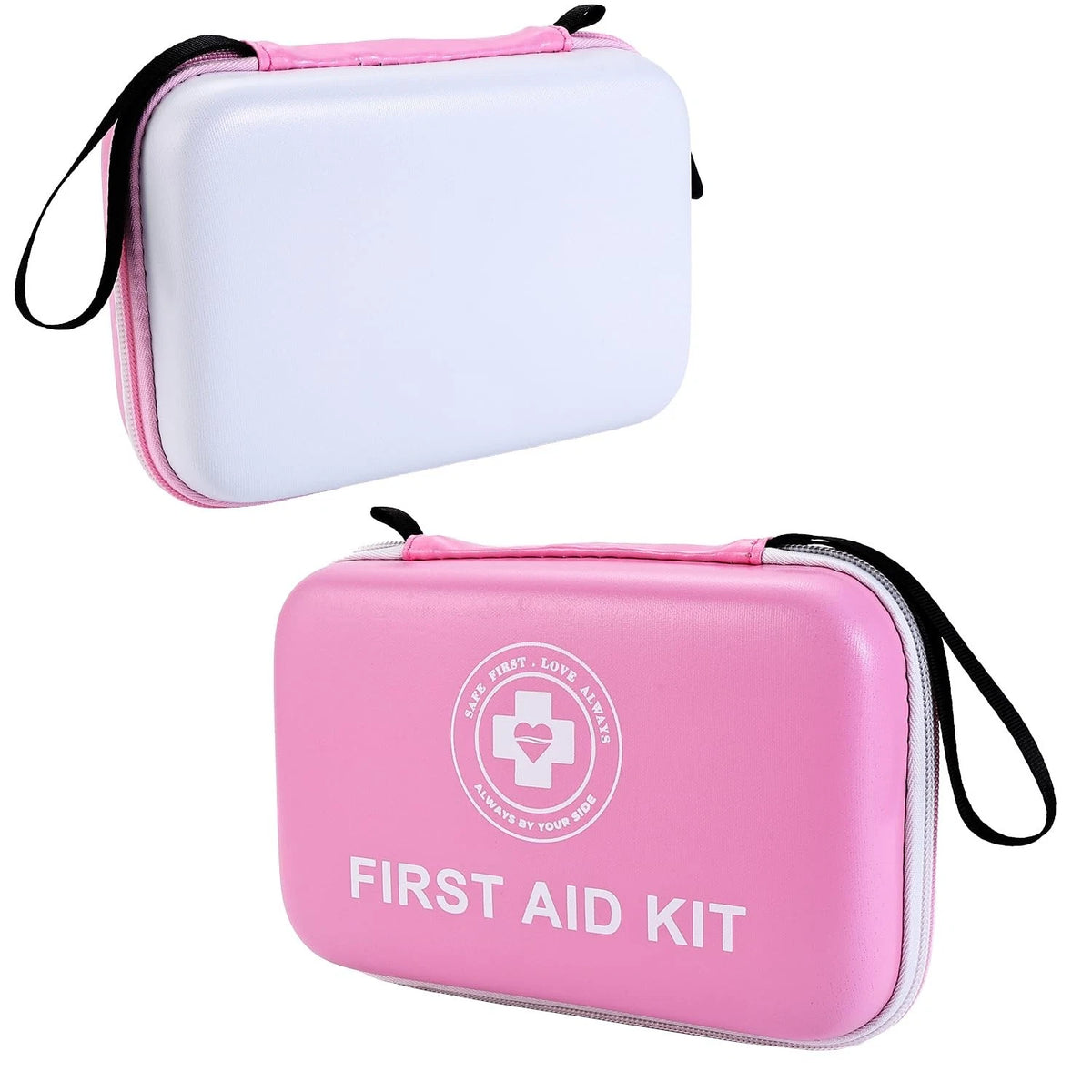 305-Piece Dual-Color Emergency First Aid Kit (Pink/White)