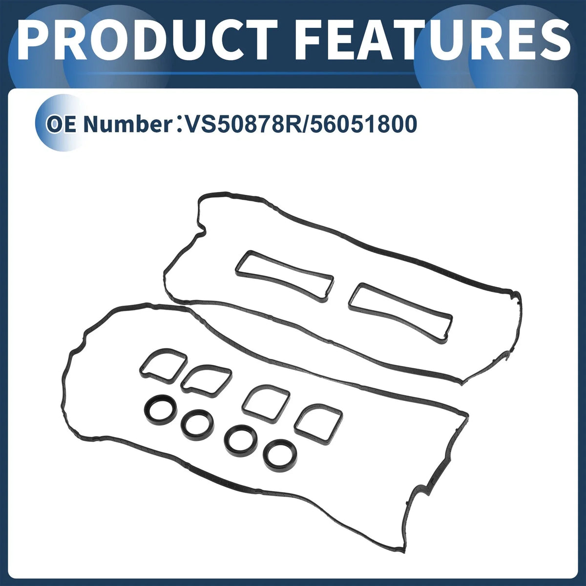 Valve Cover Gasket Set for Ford Fusion (2013–2020) VS50878R