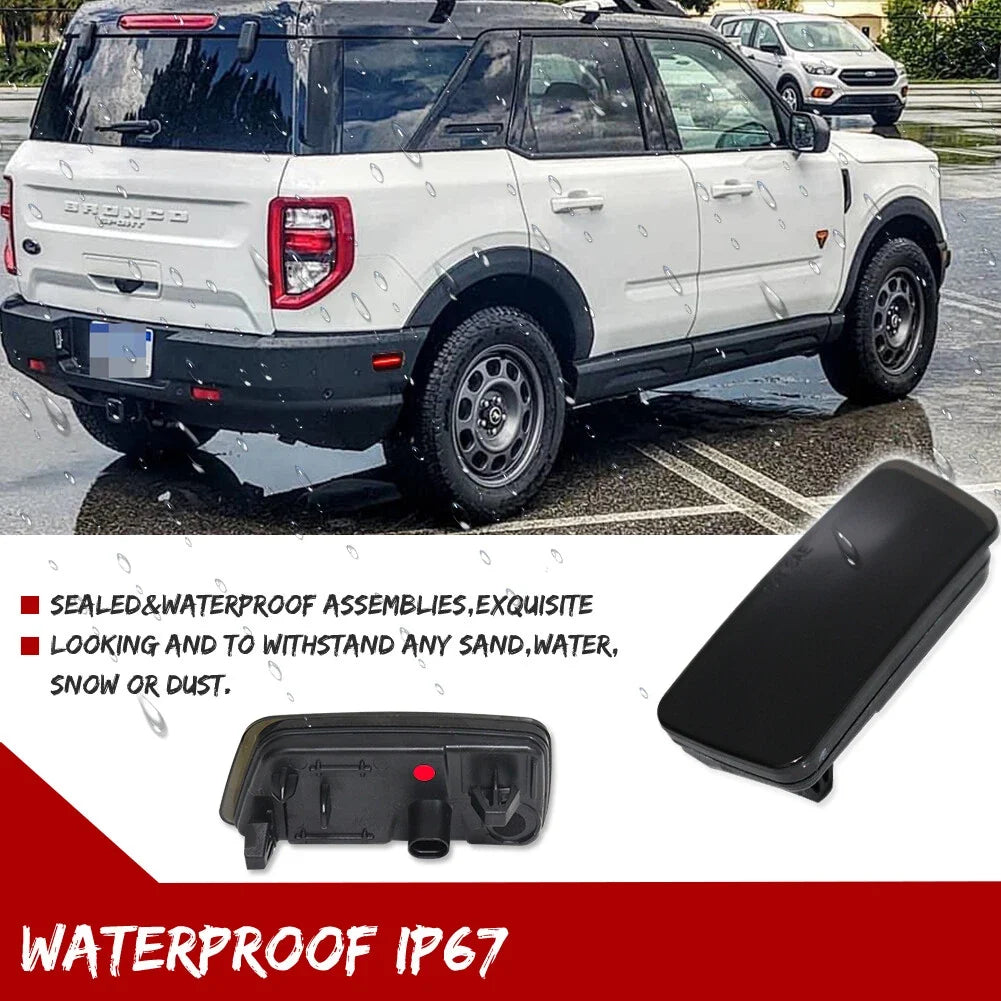 2X Smoked Red LED Rear Side Marker Lights for Ford Bronco Sport (2021–2023)