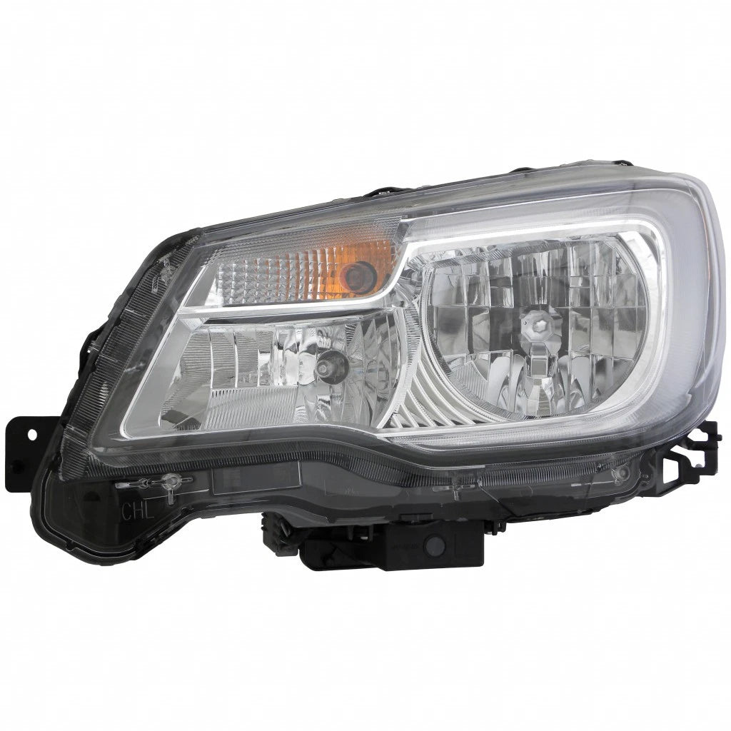 Driver Side Halogen Headlight for Subaru Forester (2017–2018) SU2502158, CLX-SR072-B101L-CL360A50