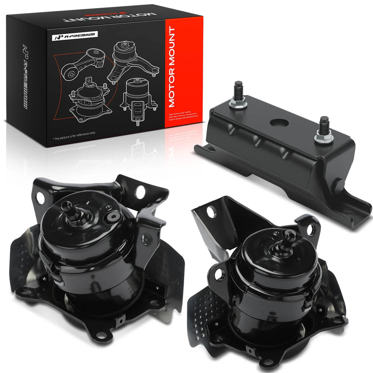 3X Engine Motor & Trans. Mount for Chevy Silverado 1500 (2014–2018) 20917337, 3565, 3566, 2891