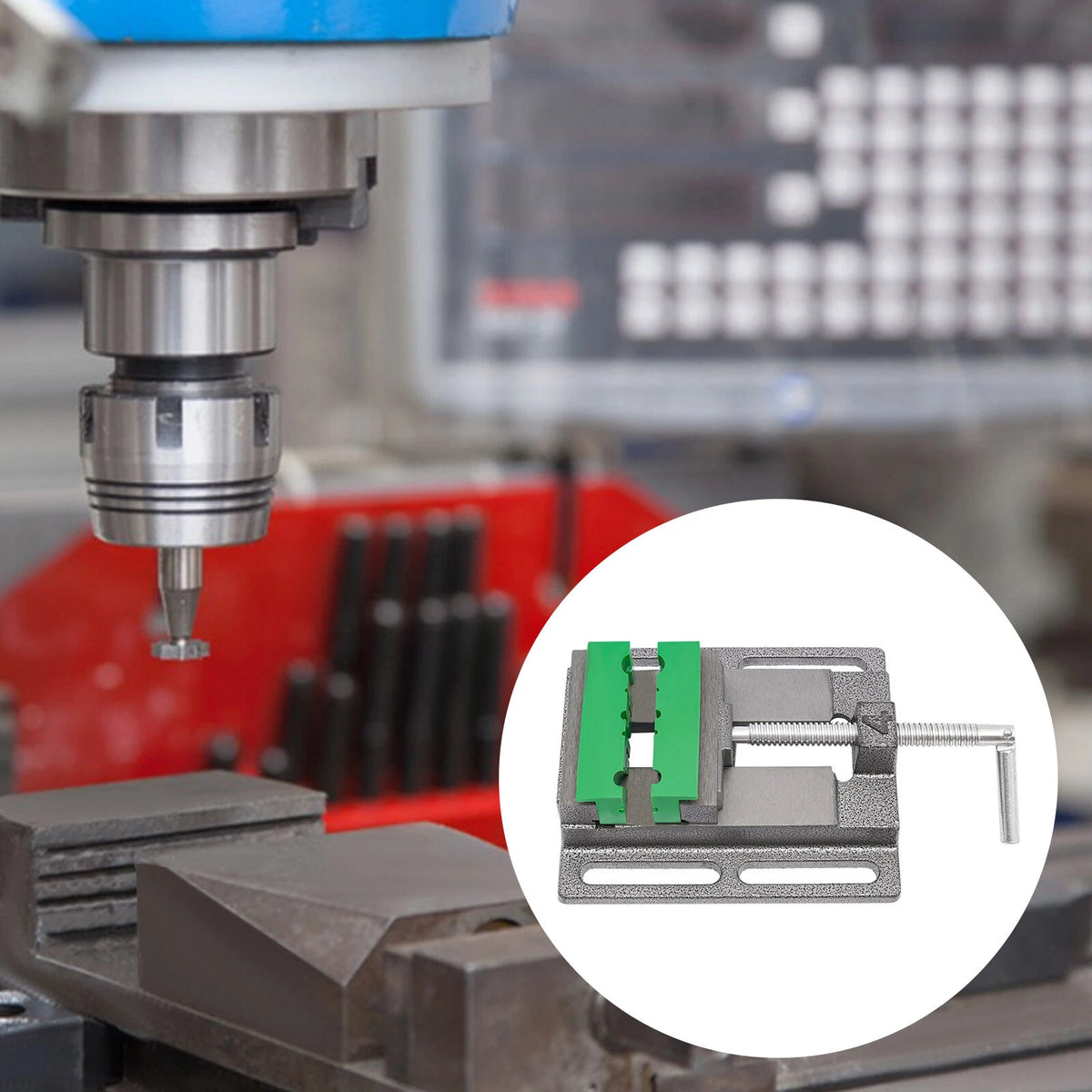 4 Inch Drill Press Vise for Metal Workbench
