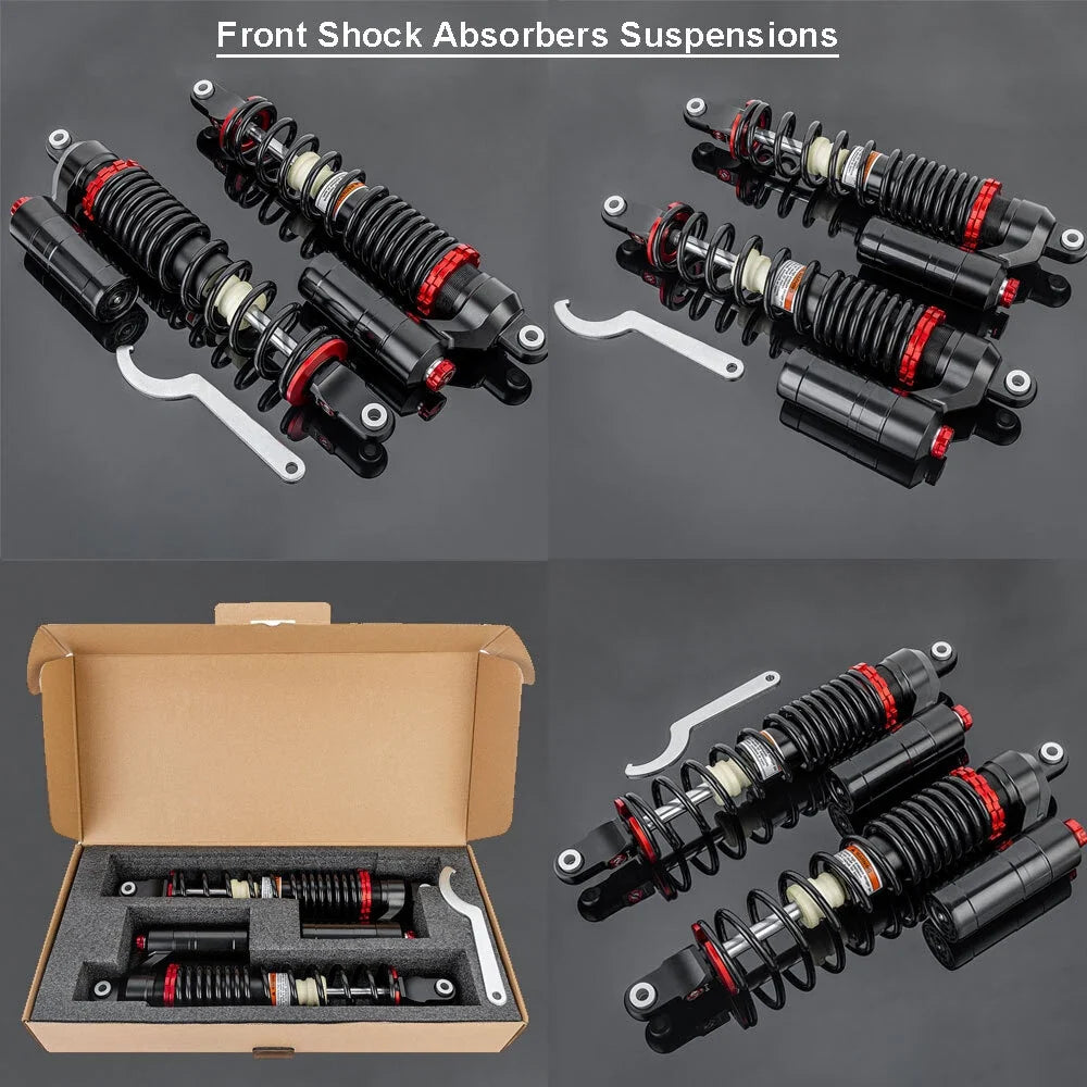 Stage 5 Front & Rear Shocks Suspension Set for Yamaha YFZ450 (2004–2013)