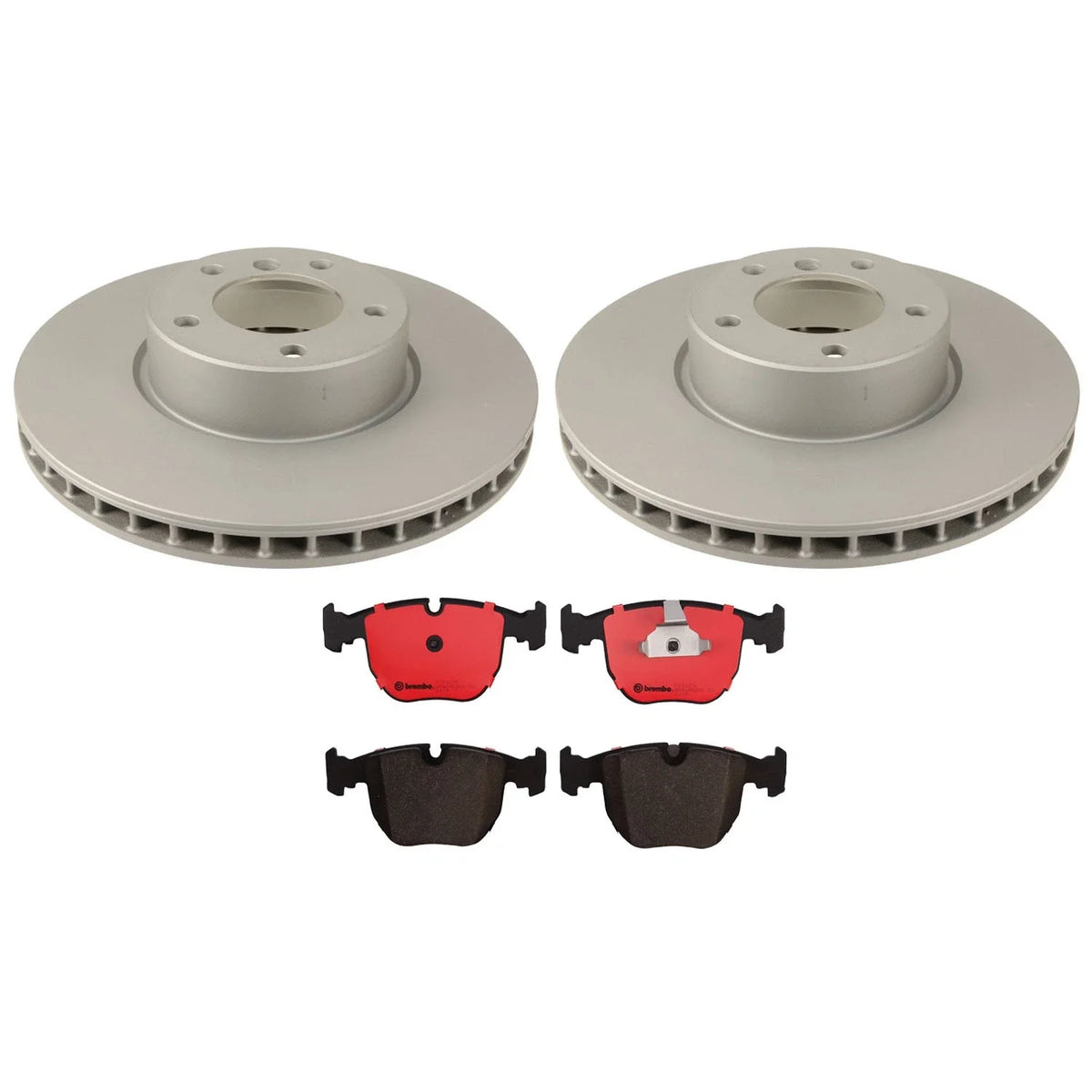 Front Brake Kit 324mm Rotors & Brembo Ceramic Pads for BMW E39 (1997–2003)