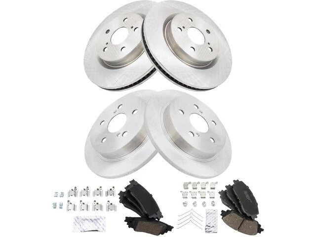 Brake Pad and Rotor Kit for Lexus ES350 (2019–2023) 66496HFYV
