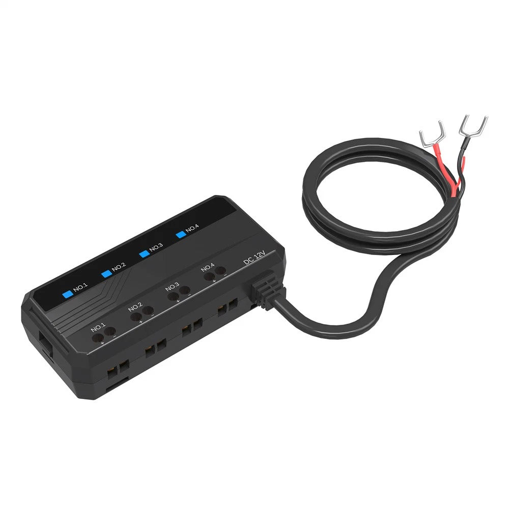 4-Circuit Fuse Block Kit for Universal Motorcycle 12V 20A
