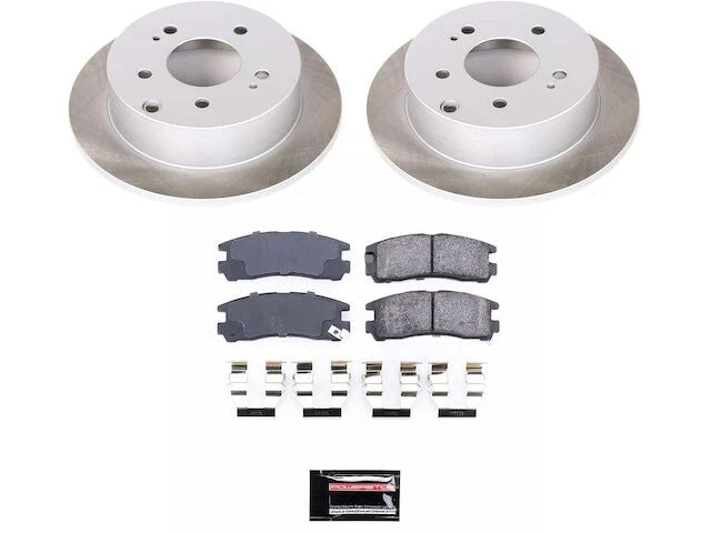 Brake Pad and Rotor Kit for Mitsubishi Eclipse (2006–2012) 73853DTTG