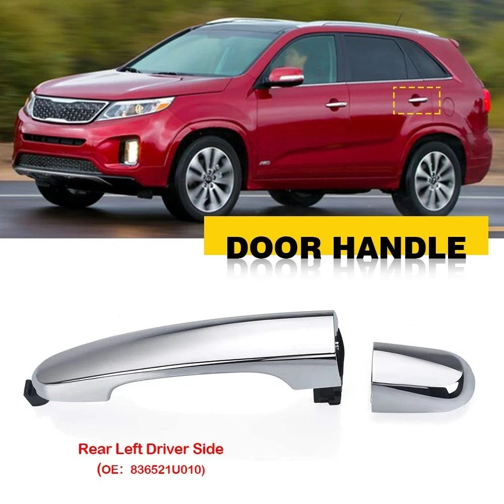 Chrome Outside Rear Left Door Handle for Kia Sorento (2011–2015)