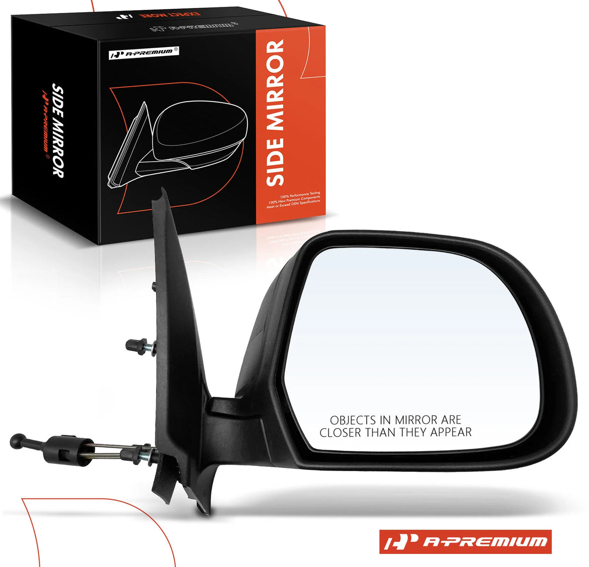 Manual Mirror for Nissan Versa (2012–2014) - 963013AN0A, NI1321226
