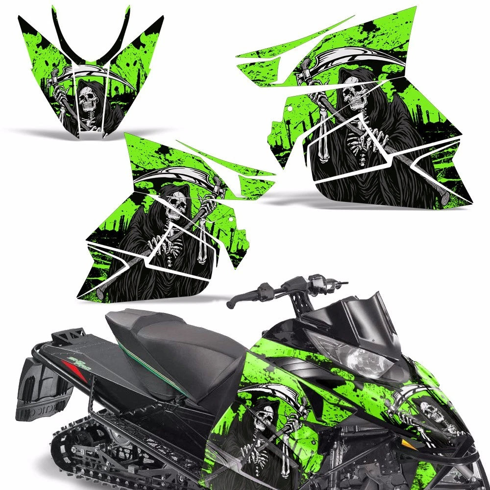 Sled Graphics Stickers Decals for Arctic Cat ProCross SnoPro (2012–2016)