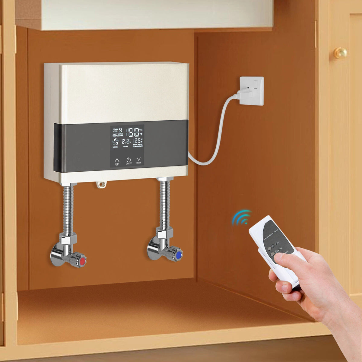 4000W Instant Hot Water Heater for Various Applications (No Specific Part Numbers)