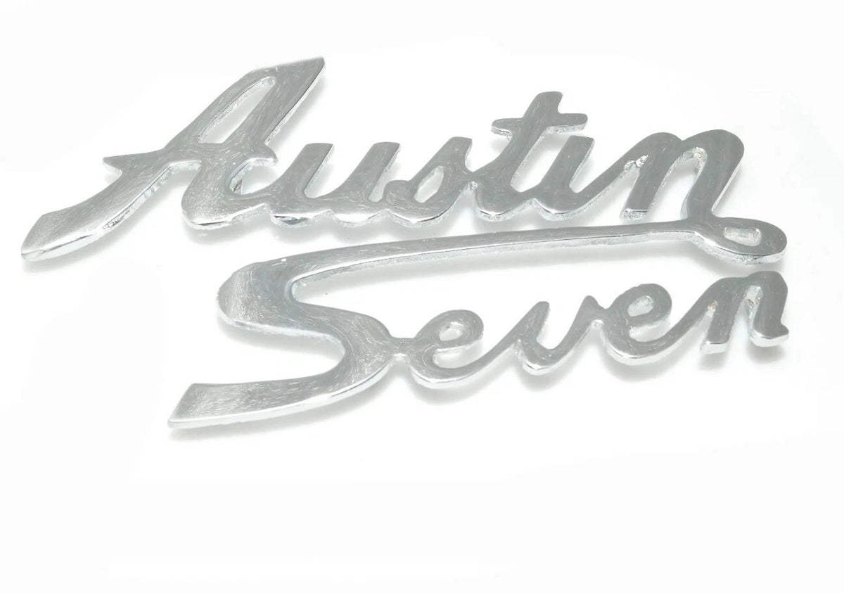 Front Grill Badge for Austin Seven (1930–1939) Chrome Plated Reproduction