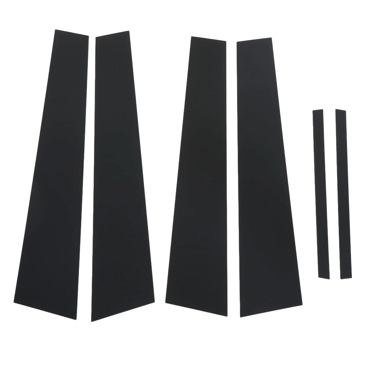 Set of 6 Charger Side Door Window Trim for Dodge (2011–2021) Gloss Black