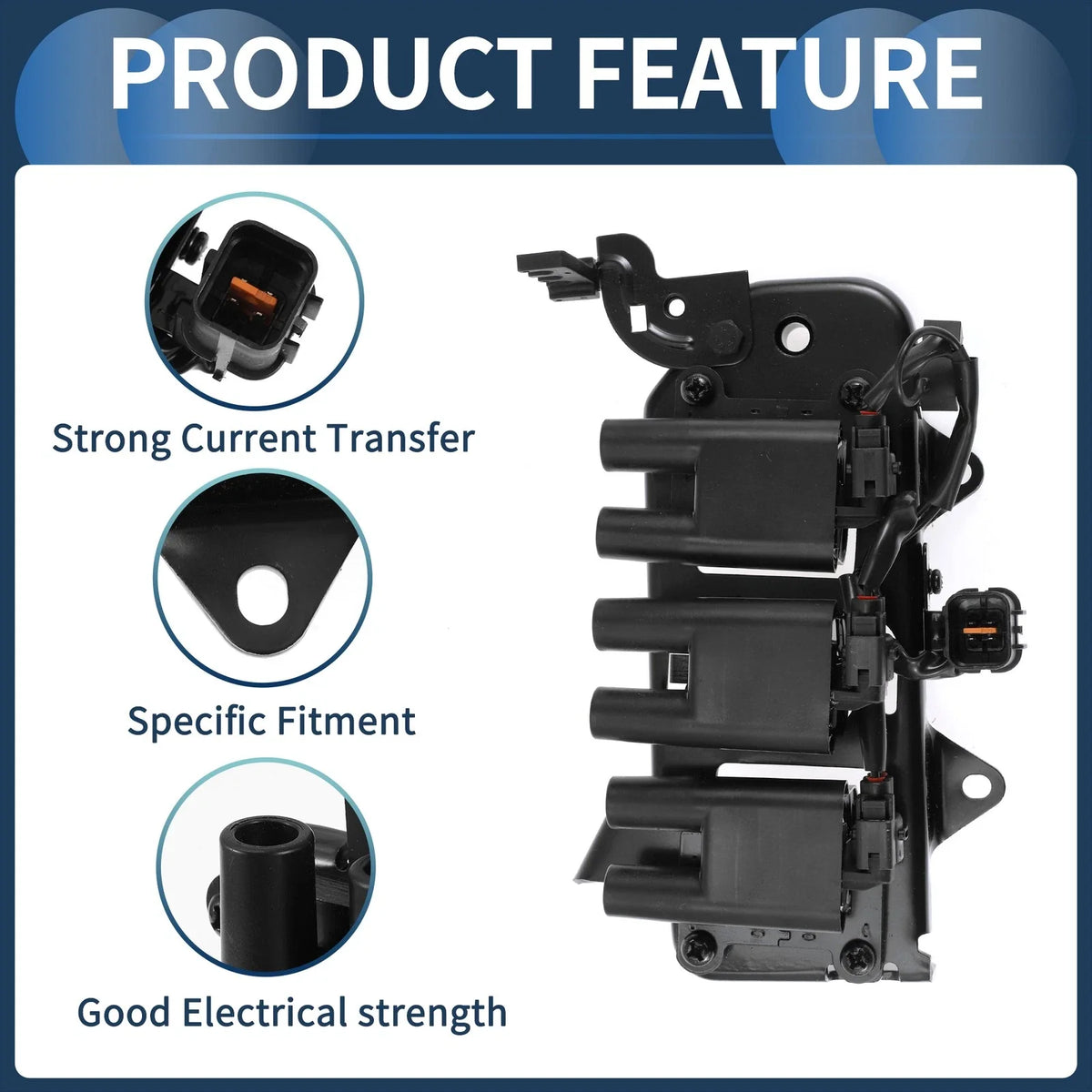 Ignition Coil Pack No. 2730137120 for Hyundai Santa