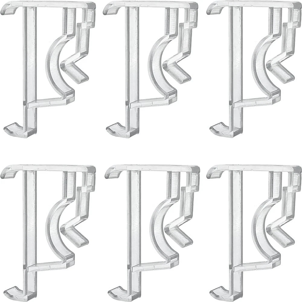 Set of 6 Valance Clips for Automotive Use (2 Inch)