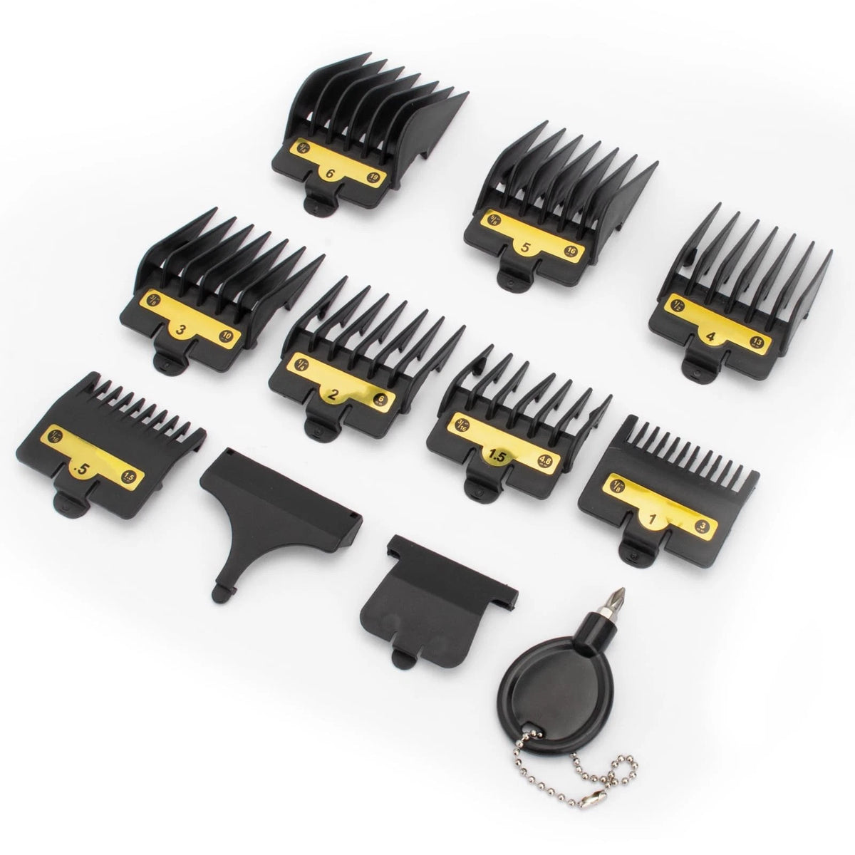 8 Packs Clipper Guards for BaBylissPRO Barberology FX870