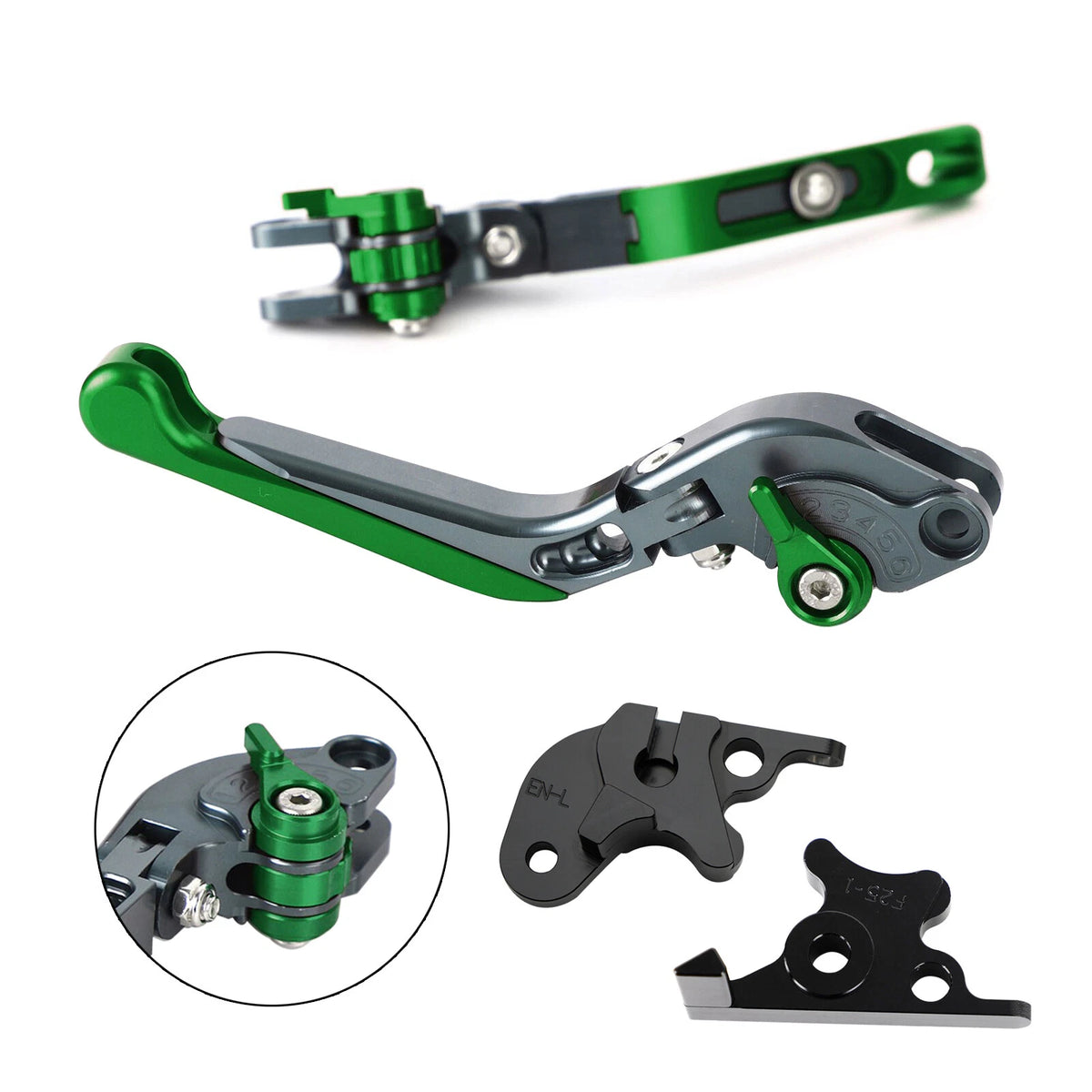 Adjustable Clutch Brake Lever for CFMOTO 250SR 250NK (2019–2022) M543-T105-Green