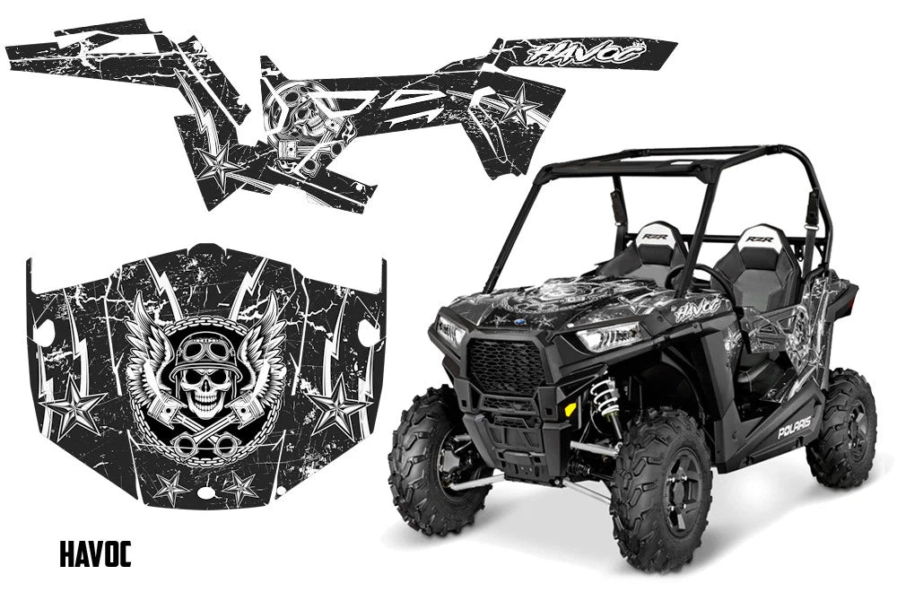 UTV Graphics Decals Stickers for Polaris RZR 900 Trail (2015–2020)