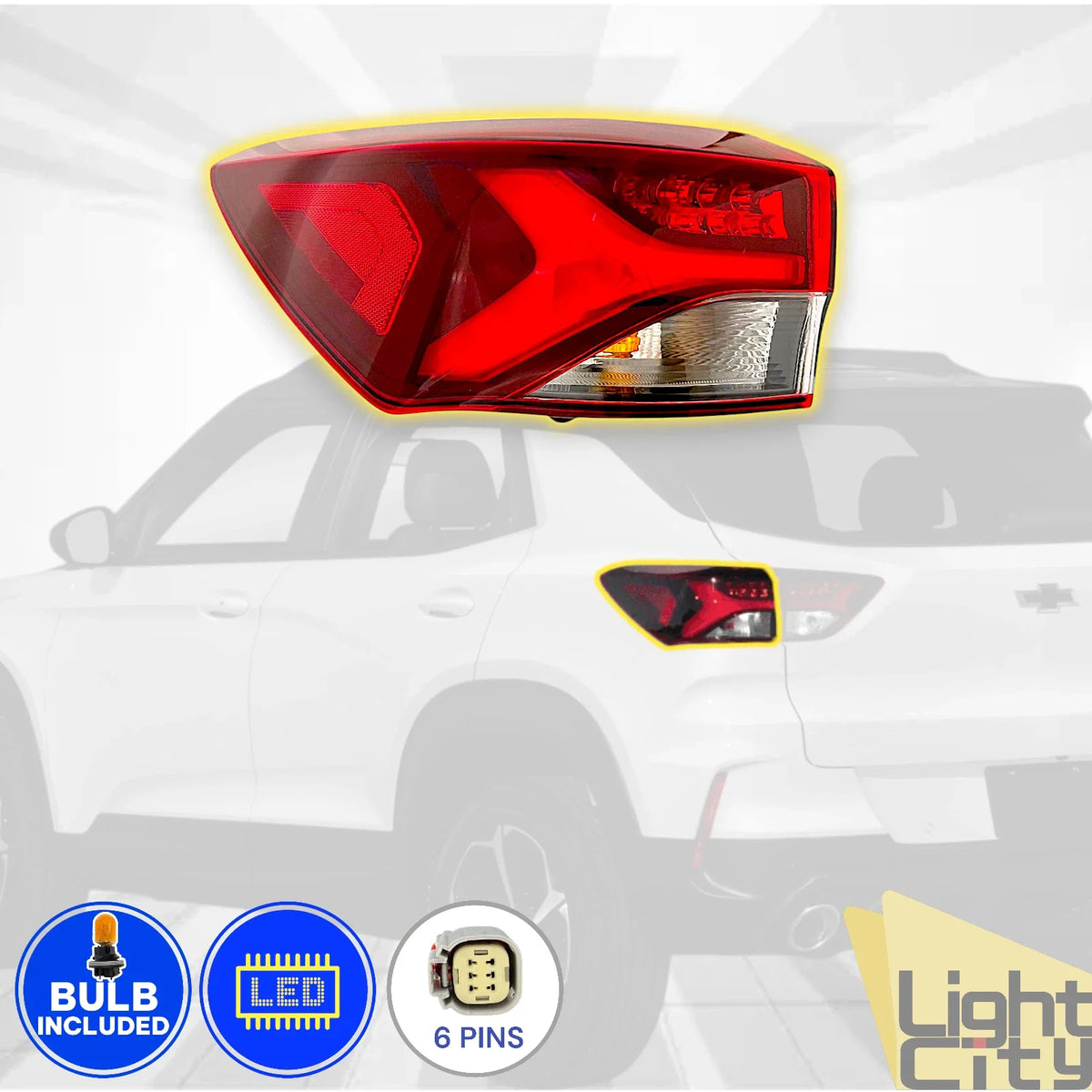 LED Outer Tail Lamp for Chevy Trailblazer (2021–2023) LH, 1yr Warranty
