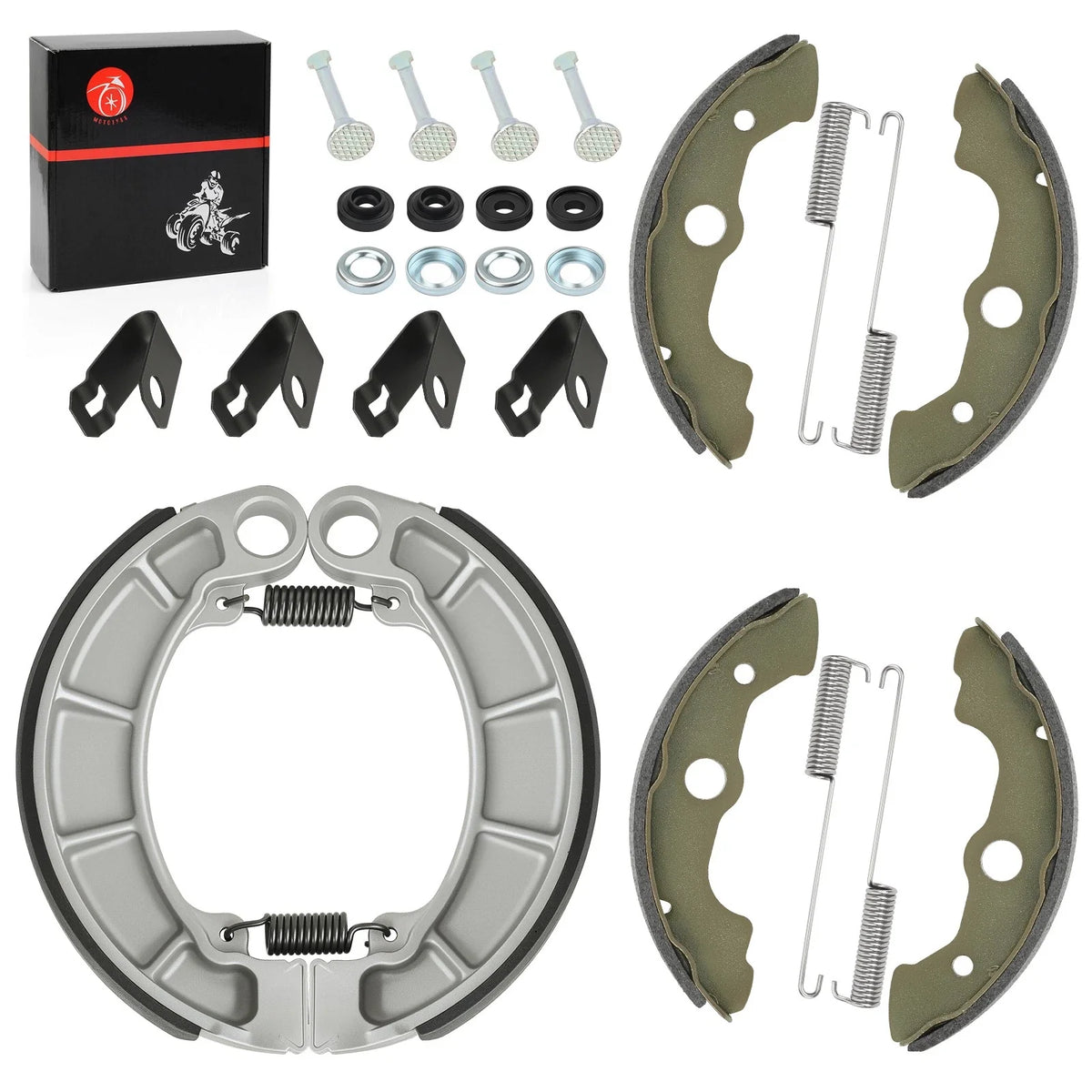 Brake Shoes Kit for Honda Rancher 400 TRX400FA/FGA (2004–2007)