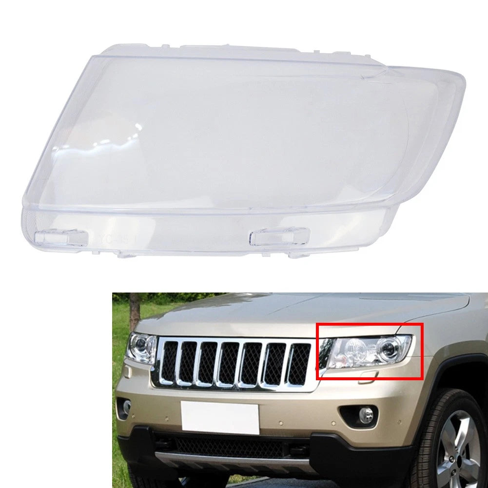 Left Light Lens Cover for Jeep Grand Cherokee, Compass (2005–2021)