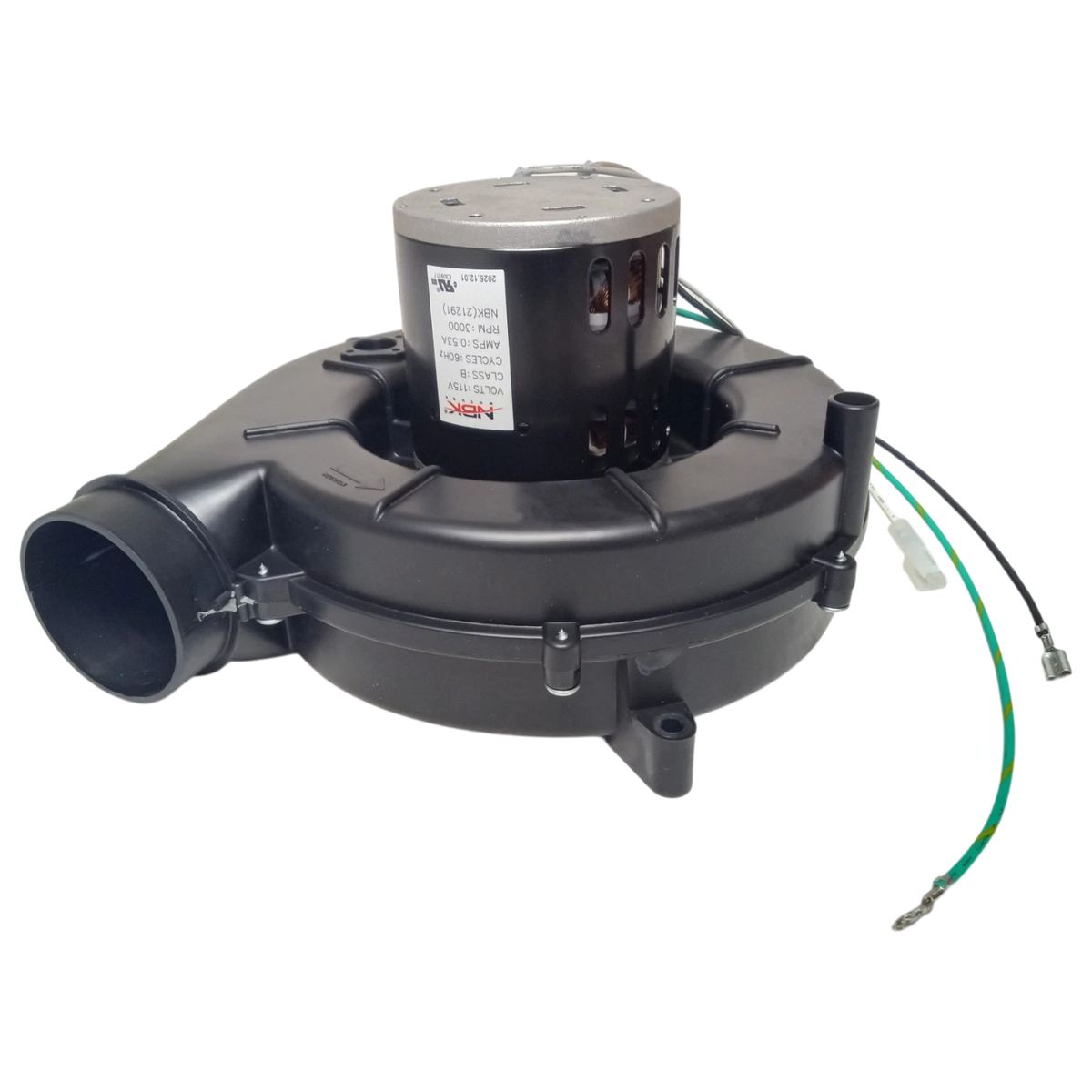 Draft Inducer Motor for Trane (21291 NBK, BLW01137, A276)