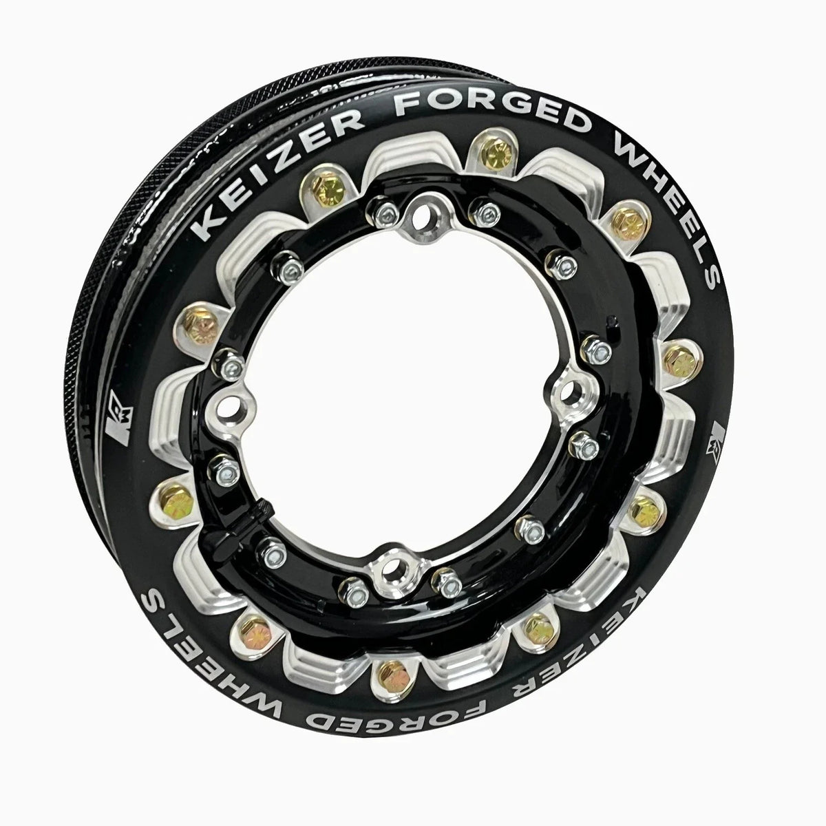 Set of 2 Keizer Racing 10x2 Dual Beadlock Rims for Banshee Raptor YFZ450R (2004–2023)
