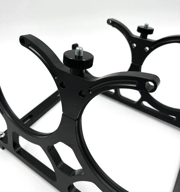 NOS Bottle Bracket Holder Heavy Duty for Black Billet Aluminum 7 Inch (Universal)