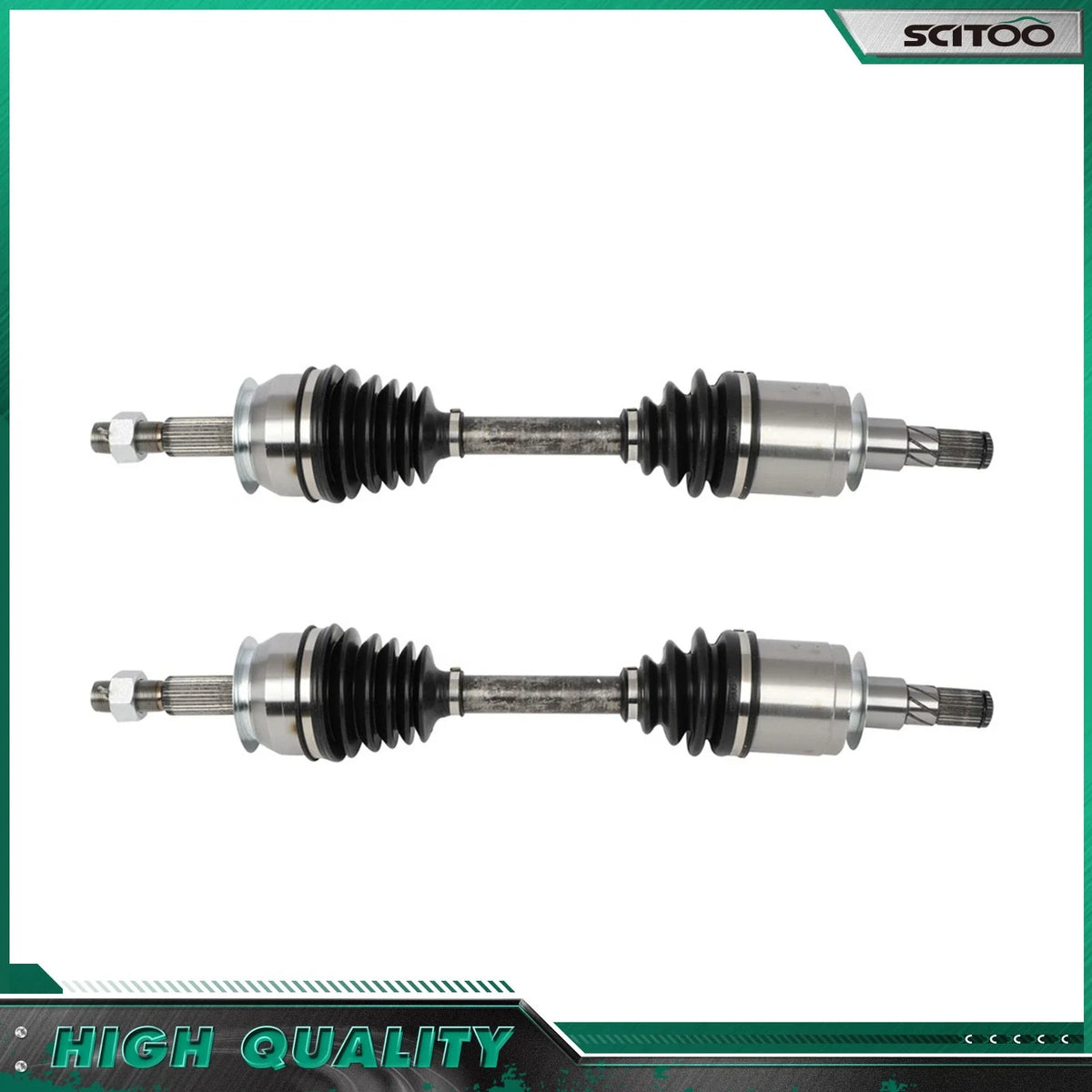 2X CV Axles 4WD Front for Nissan Pathfinder Xterra Frontier Suzuki Equator (2005–2012)