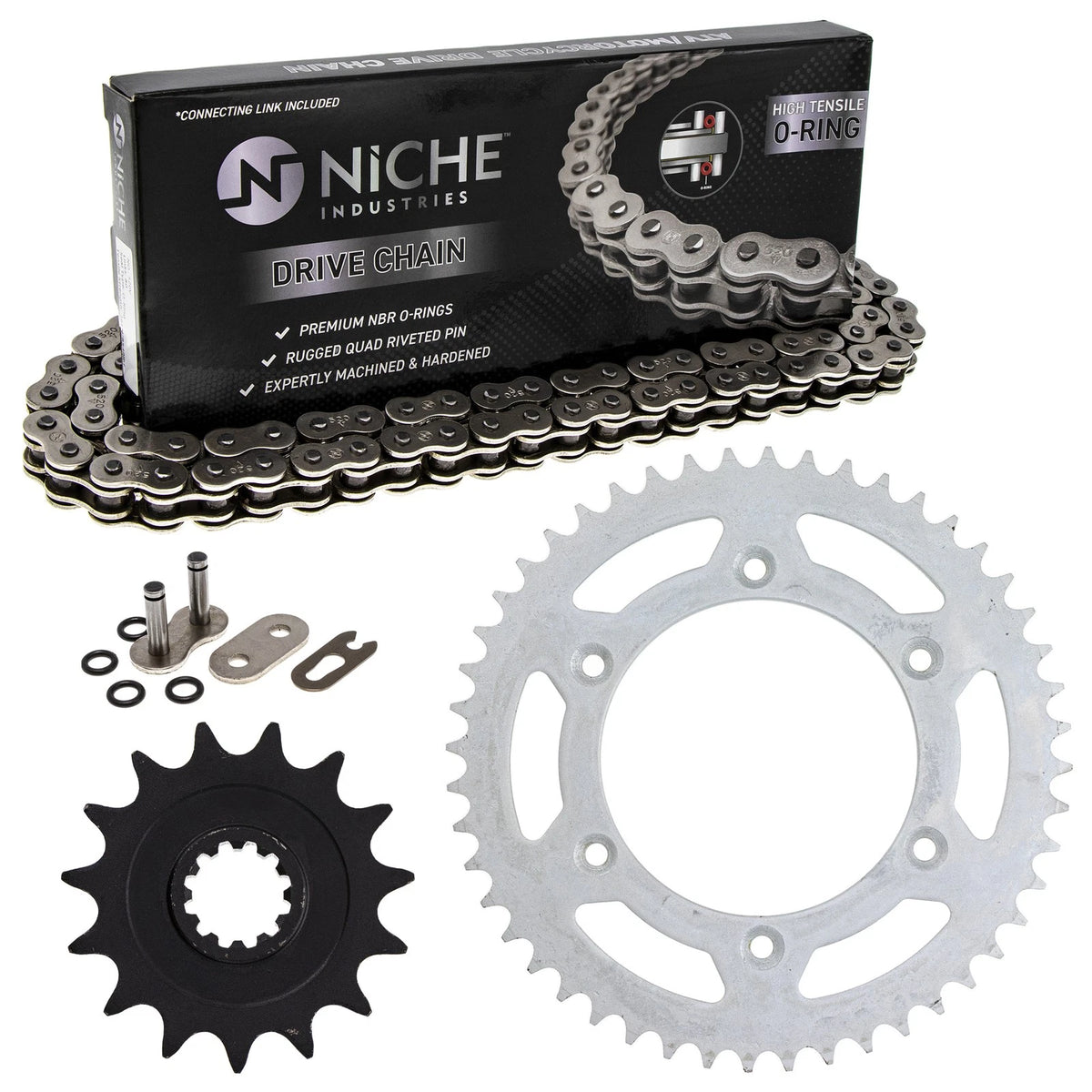 Sprocket Chain Set for Husaberg FE550E (15/48 Tooth 520 O-Ring) MK1004212