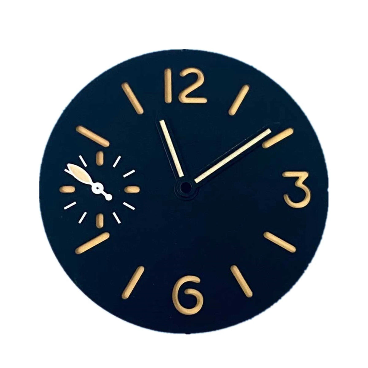 34.5mm Luminous Watch Dial with Hands for ETA 6497 ST3600 Movement