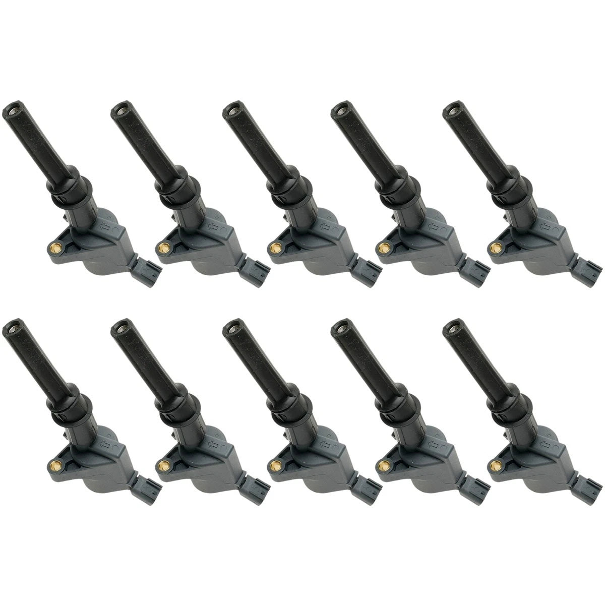 Set of 10 Ignition Coils for Ford E350 E150 E250 E450 F150 (1999–2004)