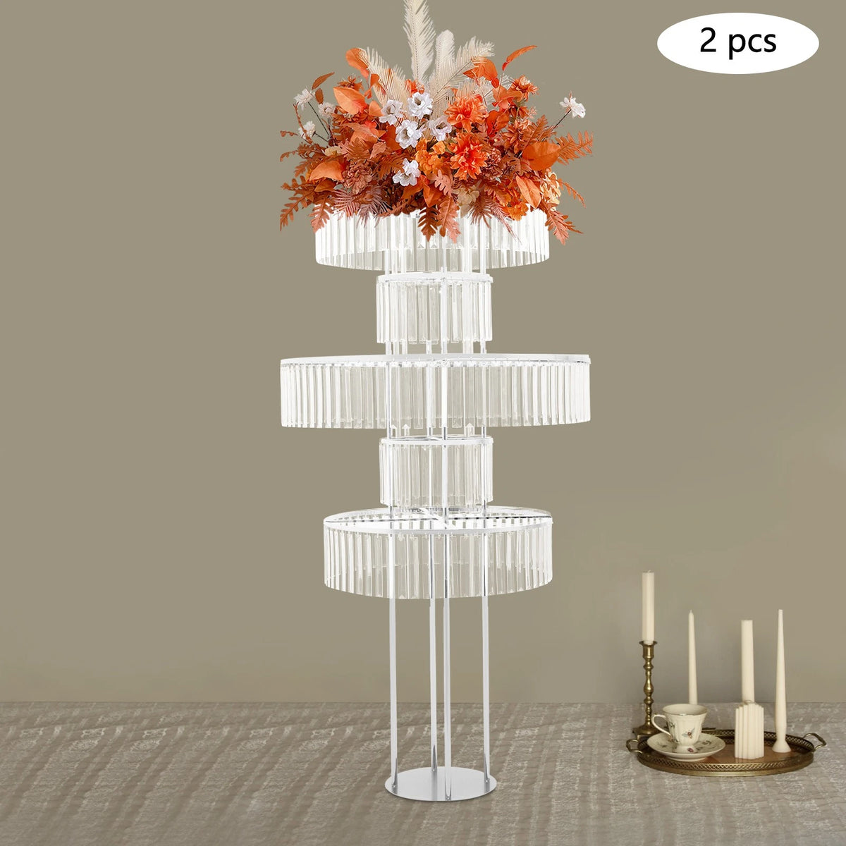 2X Flower Stand for Wedding Birthday Party Events