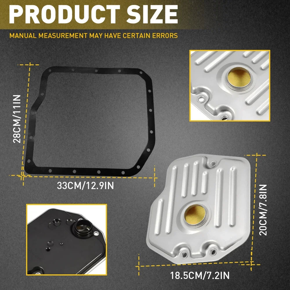Transmission Filter & Oil Pan Gasket Kit for Toyota Matrix Celica (2003–2008)