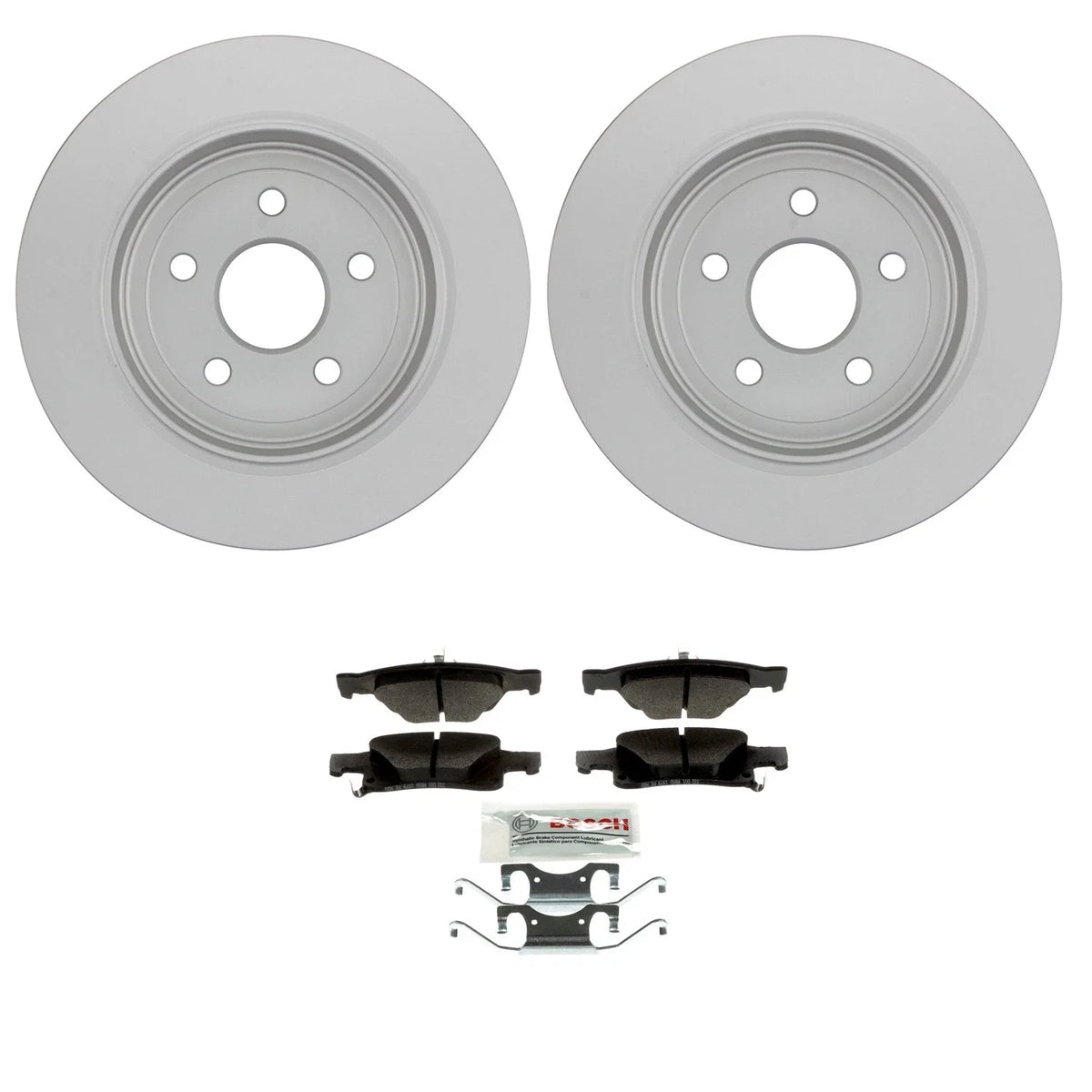 Set of 4 Bosch Quietcast Rotors for Dodge Durango (2011–2023)