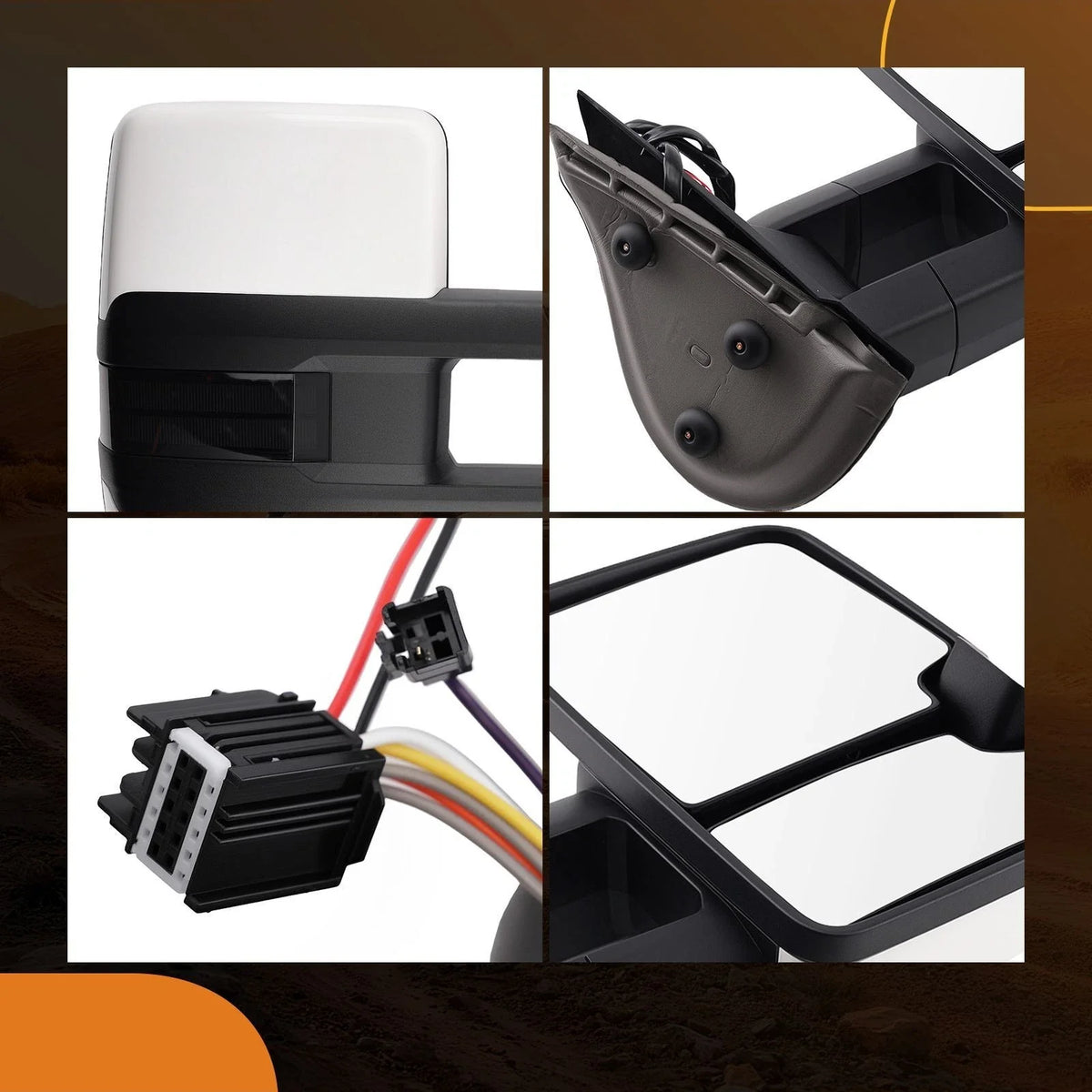 Extendable Heated Side View Mirror for Chevrolet Avalanche (2007–2013)