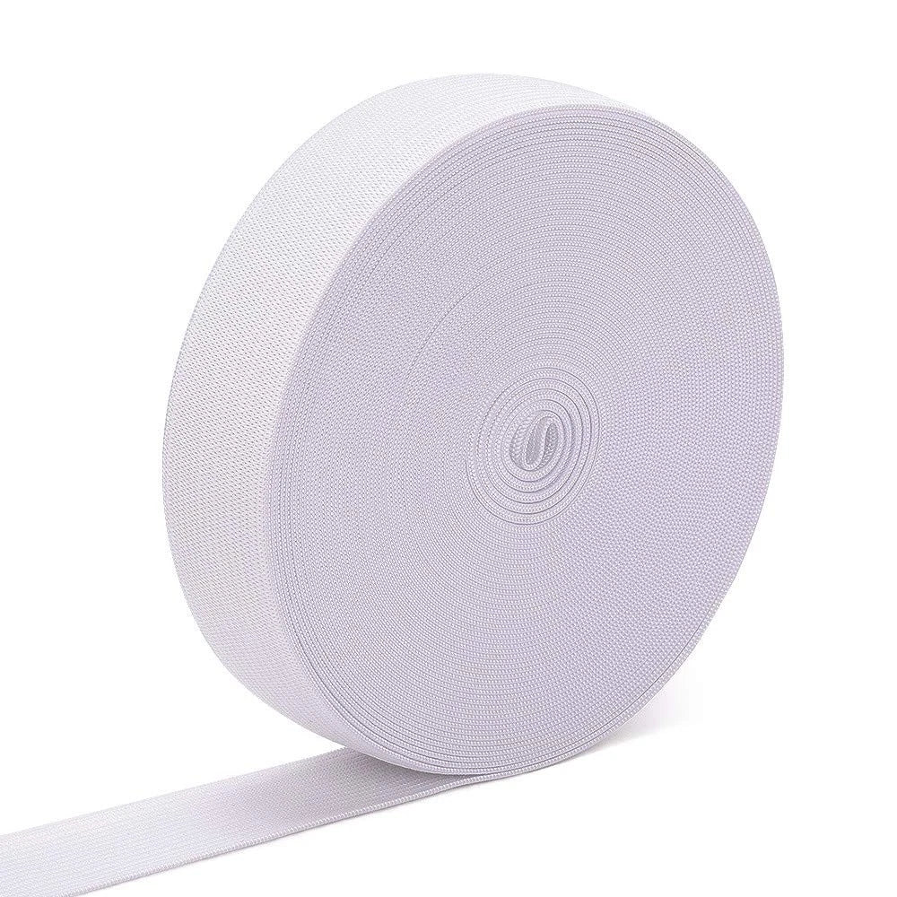 Elastic Bands for Sewing 1 Inch 32 Yards (No Part Numbers)