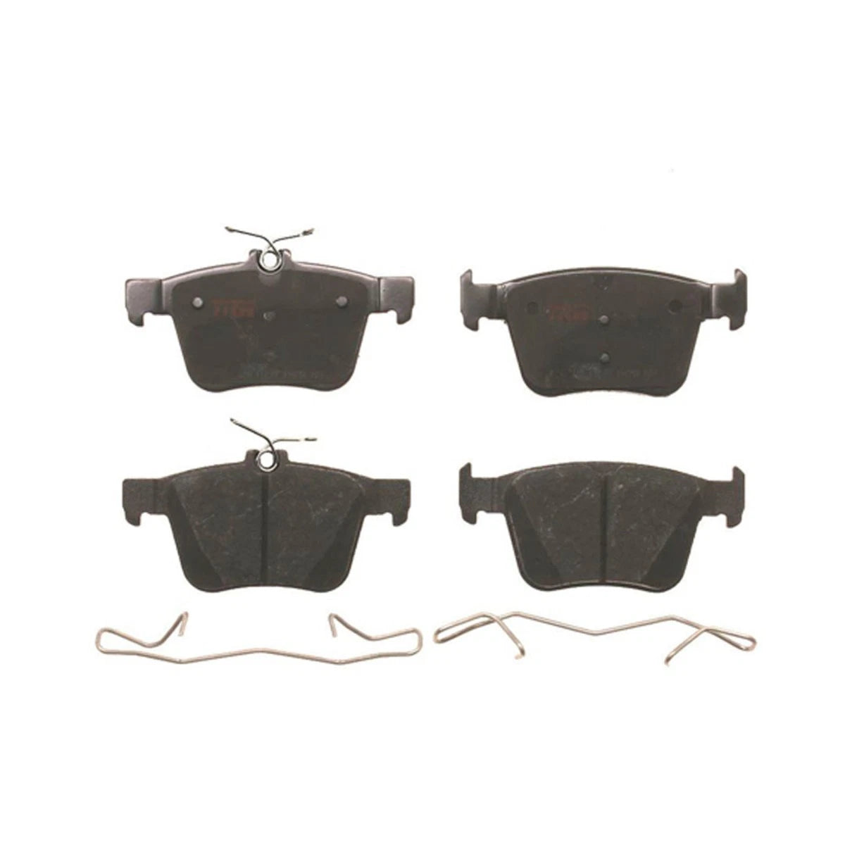 2X TRW Brake Pad Set Rear for VW Jetta, Audi Q3, S3 (2017–2024) TXH2255, 3QF698451