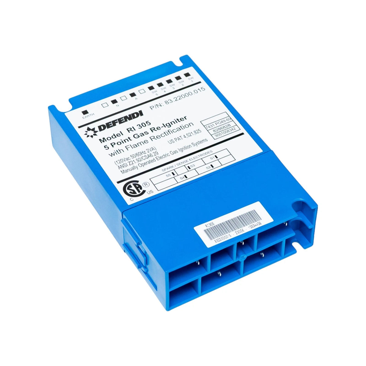 Gas Range Oven Re Igniter Module for Defendi (No Known Part Numbers)