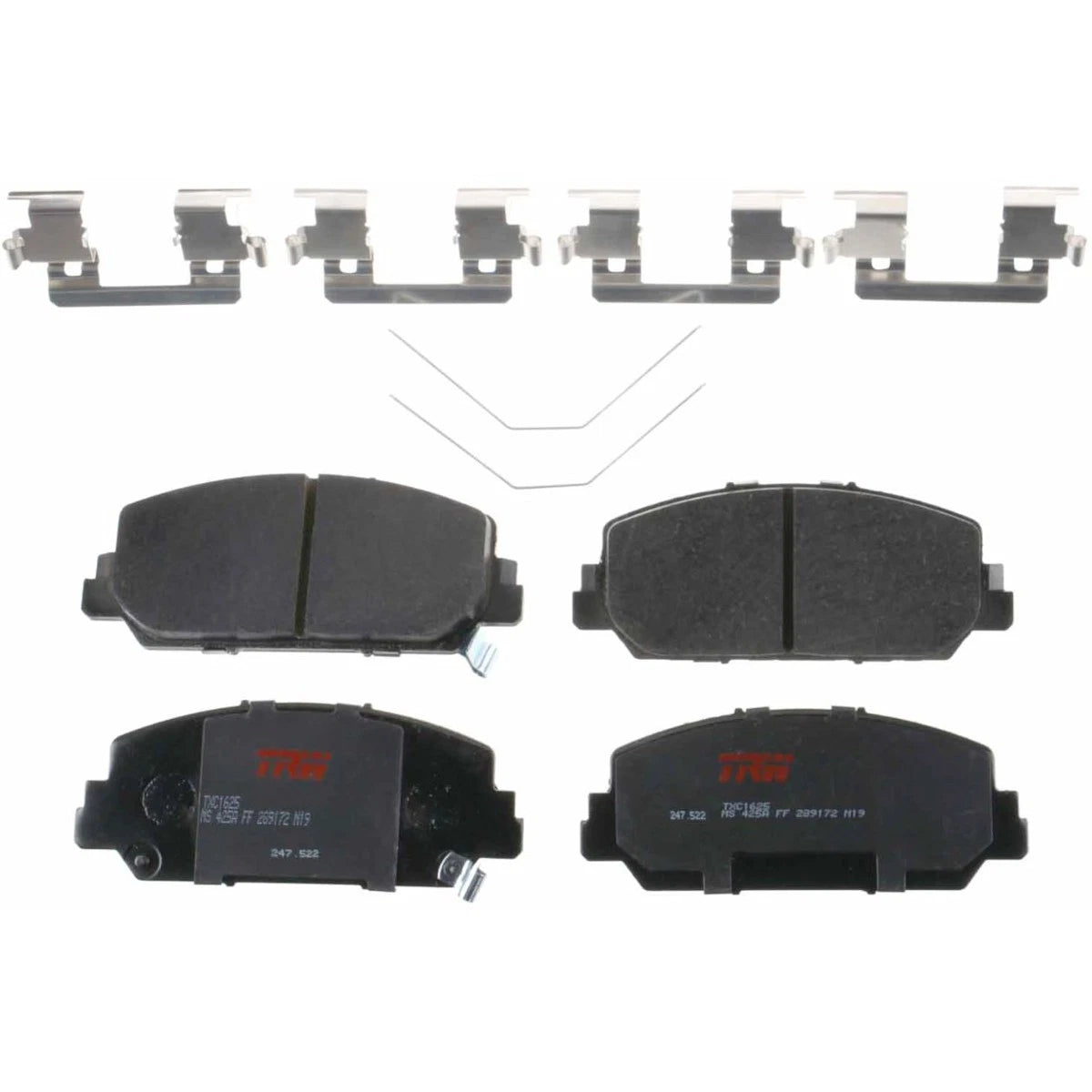 2X Brake Pad Set for Acura RDX Front (2013) TXC1625