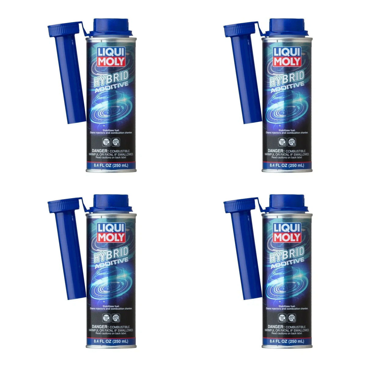 Set of 4 Liqui Moly Hybrid Fuel Additive 250ml