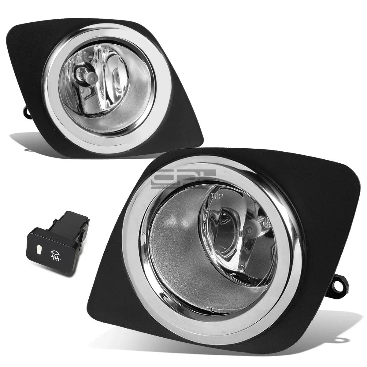 Fog Lights Set of 2 with Bezel & Switch for Toyota RAV4 (2009–2012)