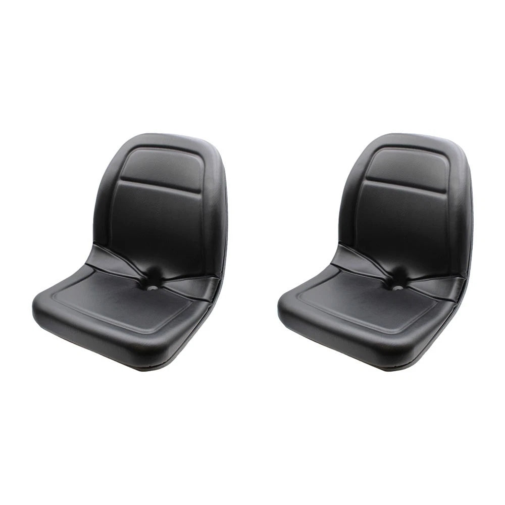 2X Black Vinyl Seat for Cub Cadet 2146 465 4x4 465 Diesel 4x4