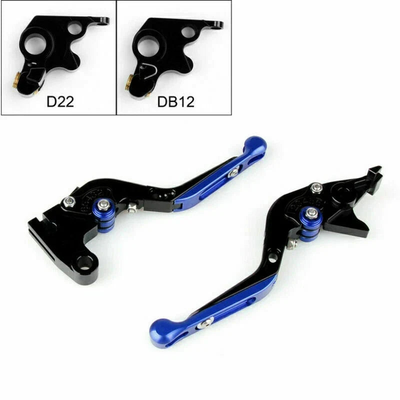 Adjustable Brake Clutch Levers for Ducati Monster 695 (2006–2009) Blue T9