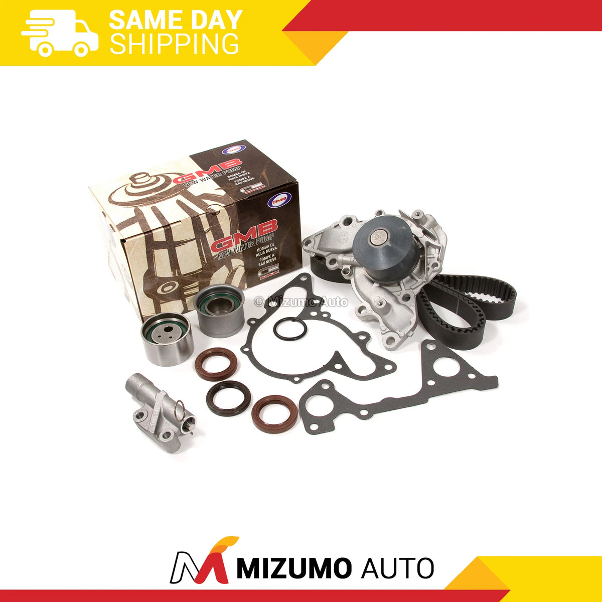 Timing Belt Kit & Water Pump for Dodge Stratus, Galant, Eclipse, Montero (6G72)