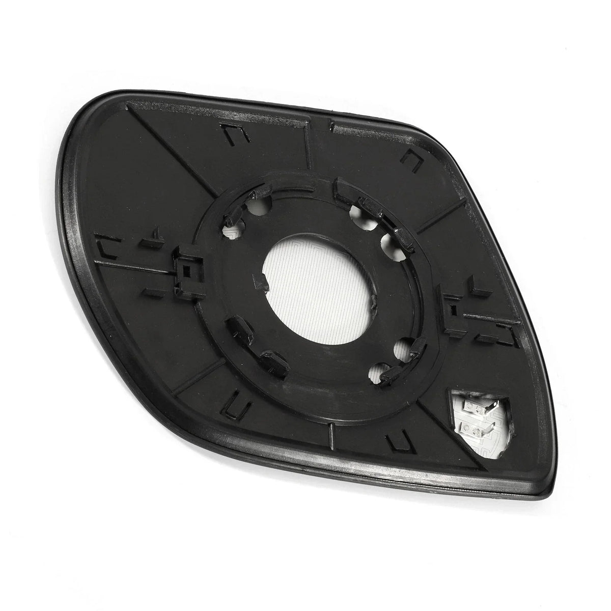 Left Side Heated White Mirror Glass for Hyundai Santa Fe (2009-2012)