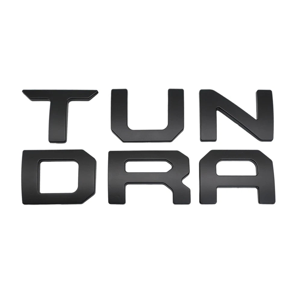 3D Raised Tailgate Letters for Tundra (2022–2026)