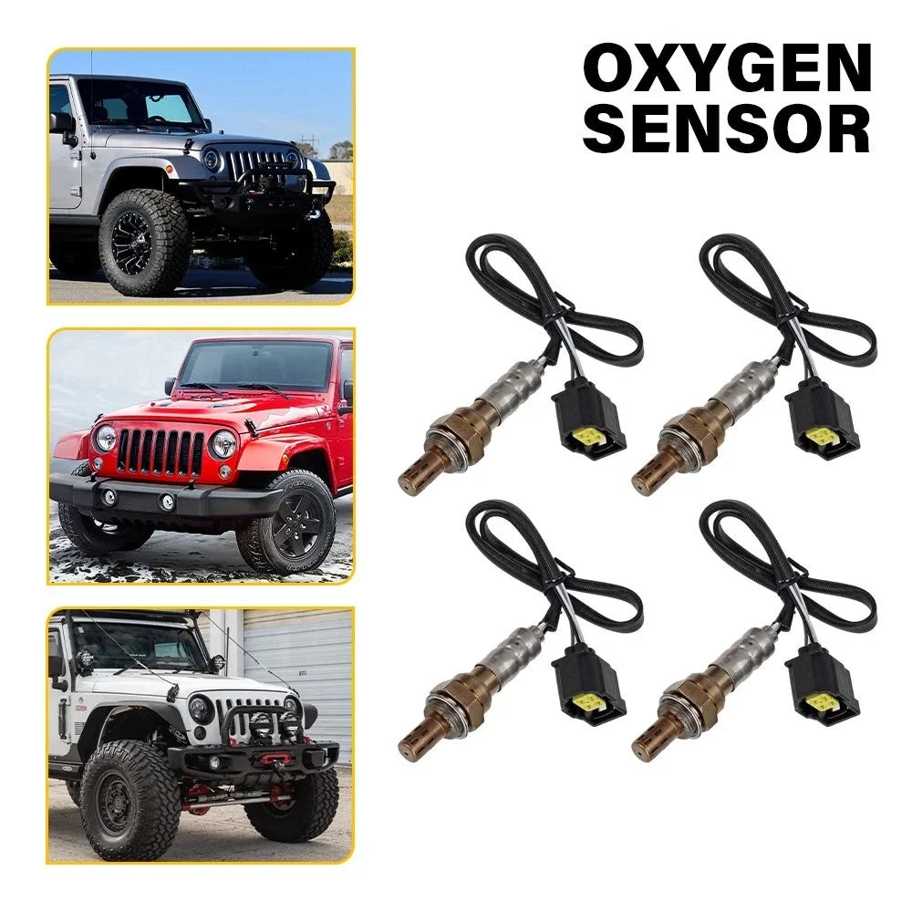 O2 Oxygen Sensor Set for Jeep Wrangler V6 3.6L 3.8L (2001–2018) EXV